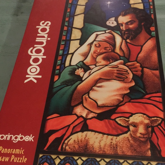 Springbok 500 Pc Baby Jesus panoramic Puzzle NEW - Picture 6 of 6